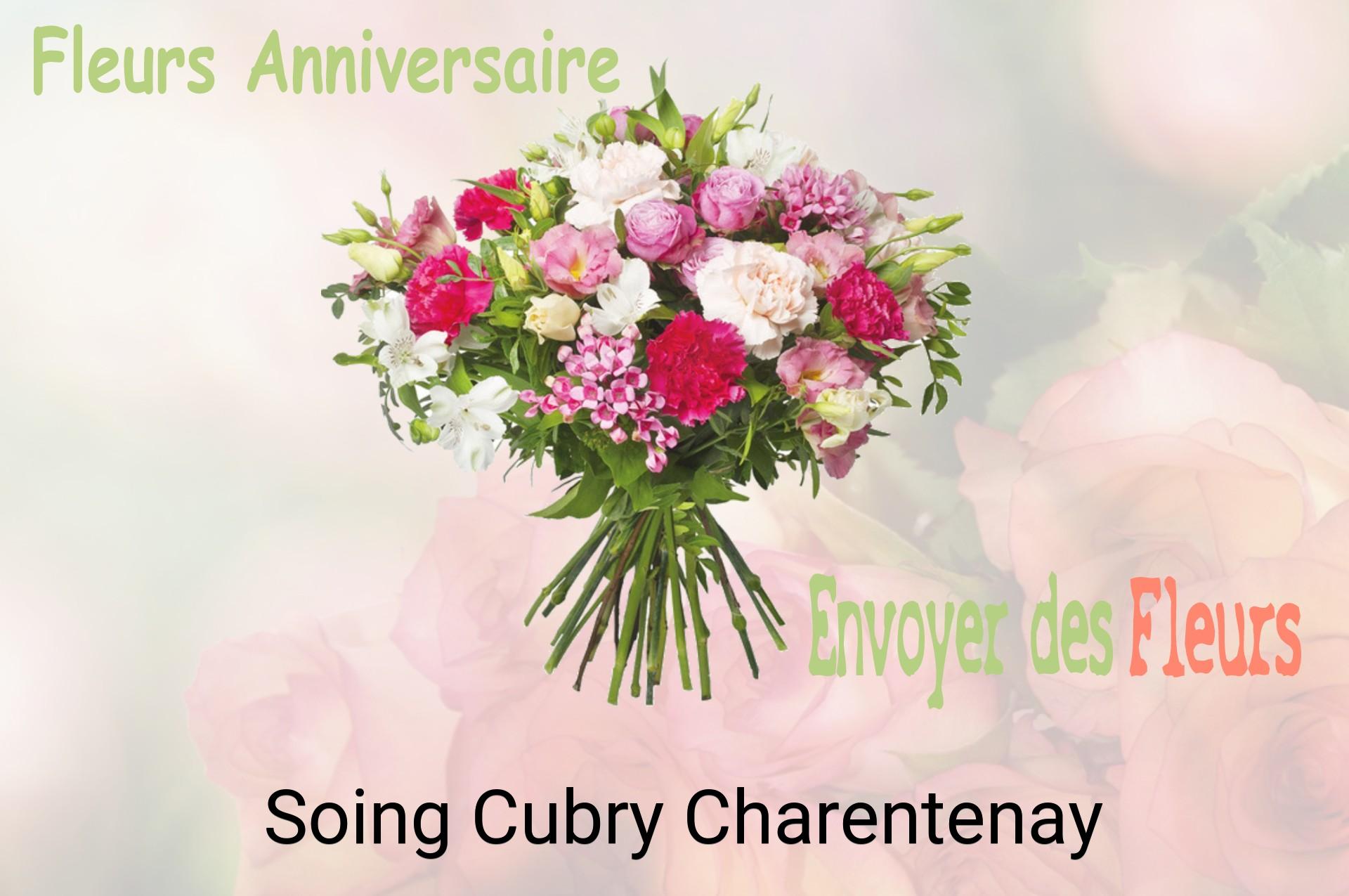 Bouquet de fleurs d’anniversaire livré à Soing-Cubry-Charentenay